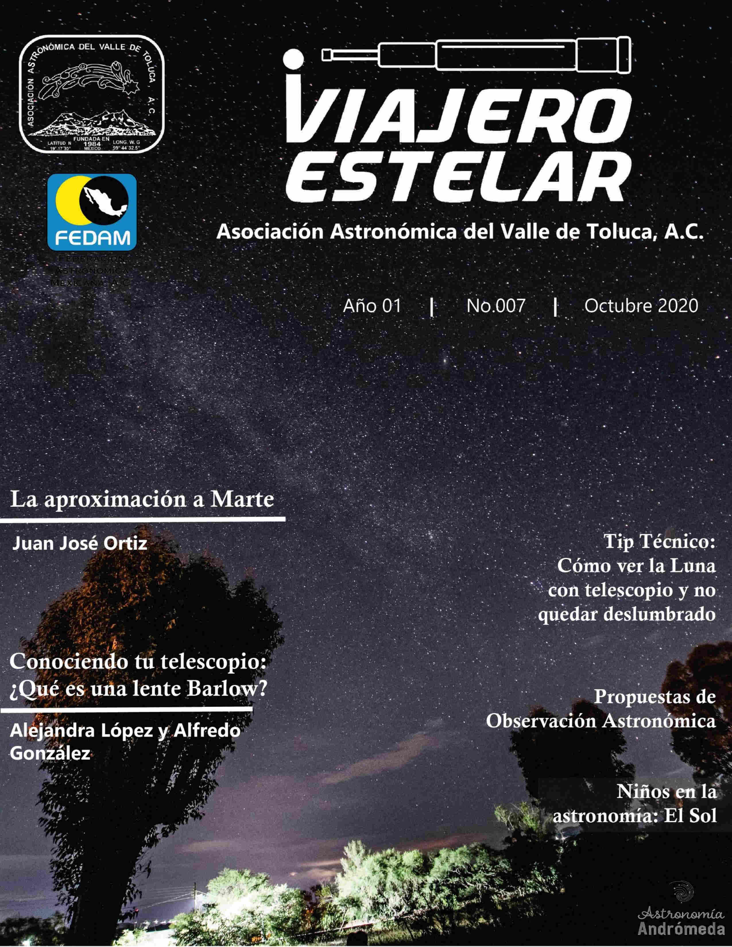 Imágen de la revista Viajero Estelar